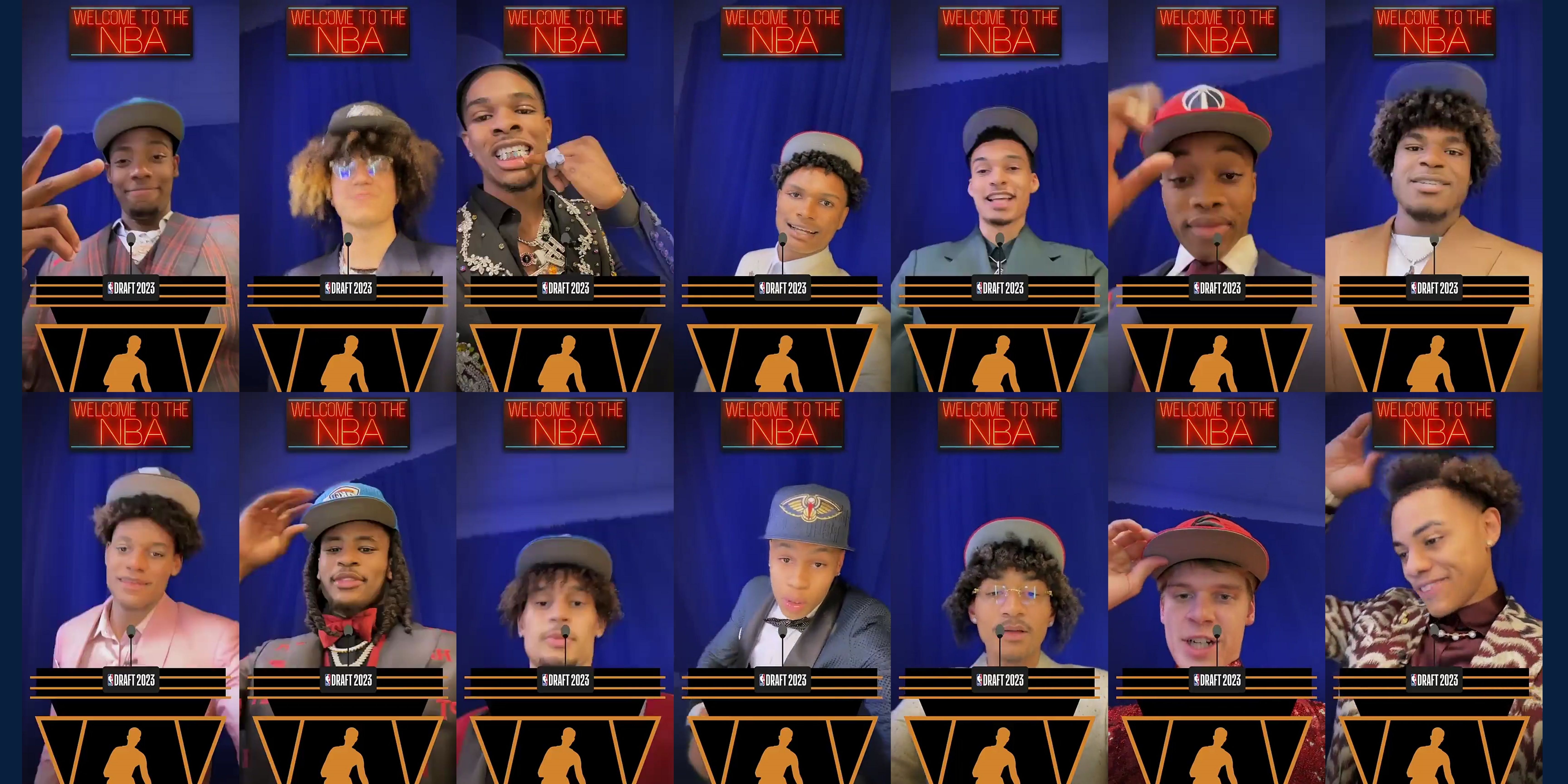 NBA Draft 2023 AR experience Francesca Capin Fran Capin Snapchat