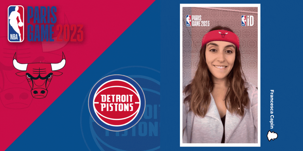 NBA Draft 2023 AR experience Francesca Capin Fran Capin Snapchat