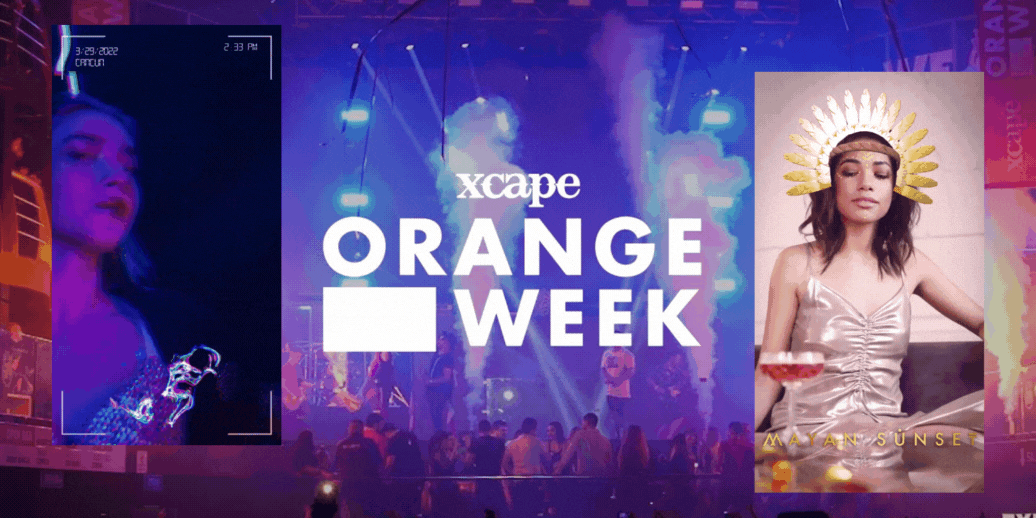 Orange Week XCAPE 2022 AR experience Francesca Capin Fran Capin Snapchat